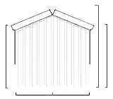 5-Eck symmetrisch