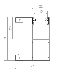 A8-20 Wandabstand