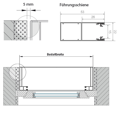 Montage in der Fensterlaibung